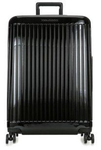 Чемодан на 4-х колесах черный Piquadro SEEKER70/Black L Большой BV4428SK70_N