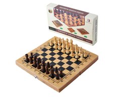 Игровой набор 3в1 Нарды, Шахматы, Шашки (29х29 см) B3015