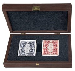Карты для покера Manopoulos в деревянной коробке CXL20