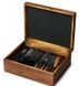 Набор для виски в деревянной коробке (2 стакана, 2 подставки, пули для охлаждения 6 шт и щипцы) 980043