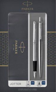 Набор ручек Parker JOTTER 17 SS CT FP+BP в подар.уп. DUOSETS 16 192b19