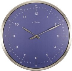Часы настенные "60 Minutes", синие