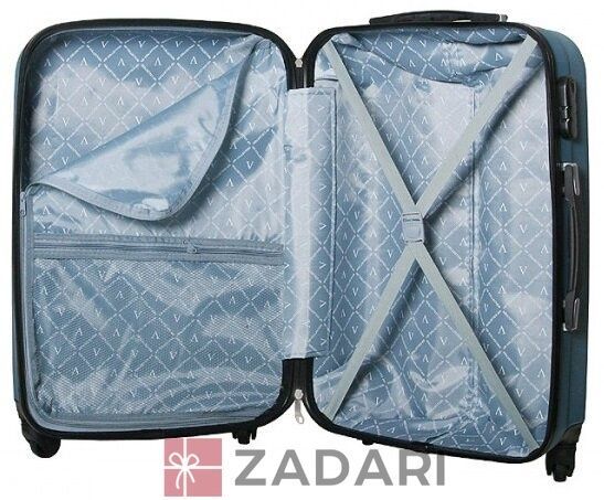 Дорожный чемодан средний Benelux 24 Blue