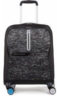 Чемодан на 4-х колесах черный малый Piquadro COLEOS Active/Black BV3849OS37_N