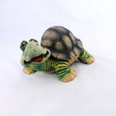 Черепаха копилка цветная гипс КГ013 цв