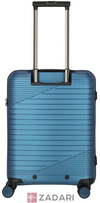 Валіза на 4 колесах Titan TRANSPORT/Petrol Metallic S Маленький синій Ti852406-22