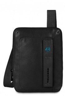 Сумка Piquadro с отдел. для iPad mini/mini3 на ремне PULSE/Black CA3084P15_N