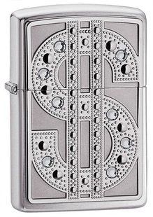 Зажигалка Zippo BLING EMBLEM 20904