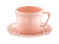Чайный набор алия 2 предмета розовый