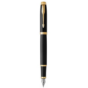 Ручка перьевая Parker IM 17 Black GT FP M 22 012