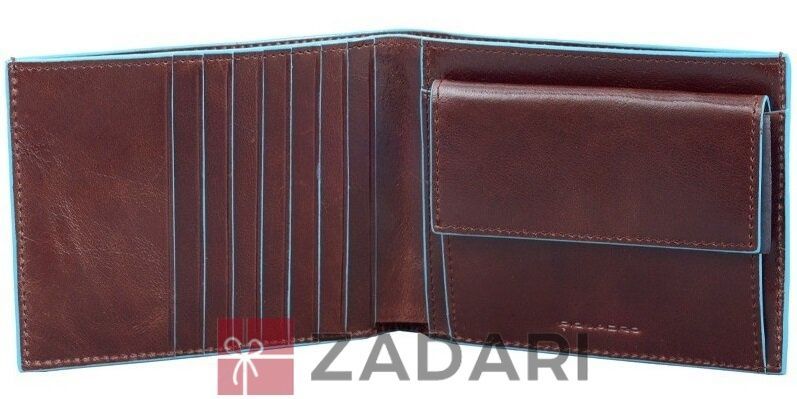 Портмоне Piquadro BL SQUARE/Cognac PU1239B2_MO