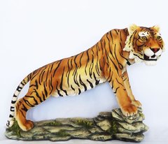 Тигр напольный большой 50*72 см фигура декоративная полистоун СП307 цв