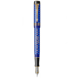 Ручка перьевая Parker DUOFOLD 100 LE Blue FP18-С F (Lim. Ed 100) 98 501