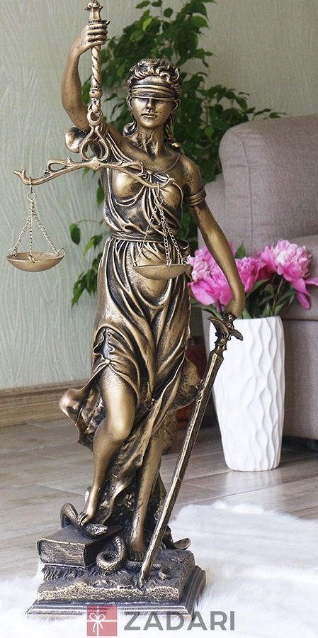 Фемида большая 72 см СП315-3 бронза