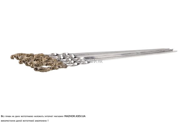 Набір шампурів BergKoch "Орел" з ножем в сагайдаку BK-7908