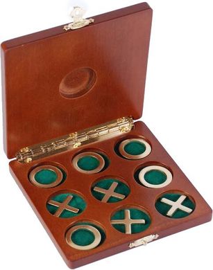 Игра крестики нолики в деревянной коробке Duke 2072DK