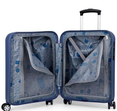 Малый чемодан Gabol Clever S Blue 37 л синий 927338